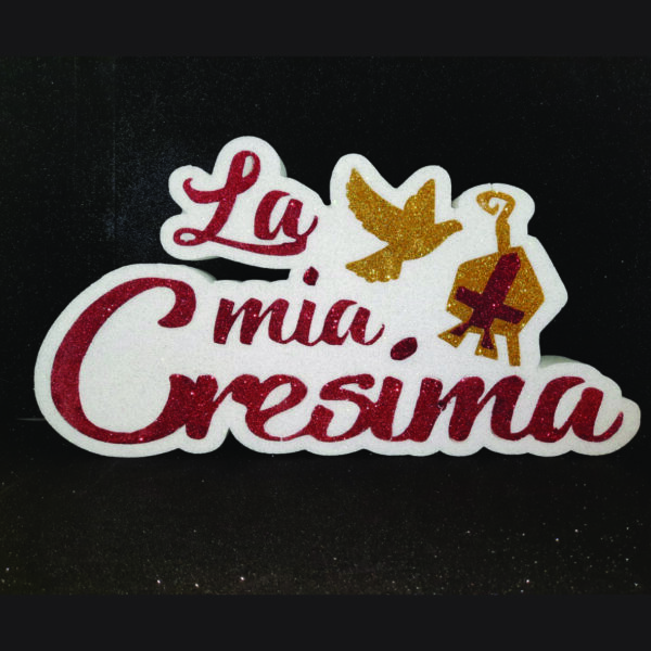 Polistirolo "La mia Cresima"